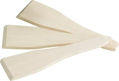 Produktbild von Bestron 8x Raclette-Schaber aus Holz, Holzspatel für Raclette's, naturbelassen, 19cm, Braun