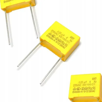 Produktbild von Kondensator MKP X2 0,47 µF 310 V AC Polypropylen 22,5 mm