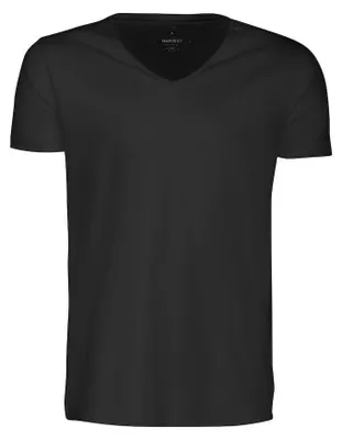 Image de T-shirt pour homme James Harvest, modèle "Whailford", en Coton ET360 (taille M), couleur noire