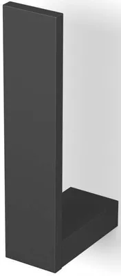 Produktbild von Stella Kobe Ersatz Toilettenpapierhalter Wandmontage Schwarz Matt