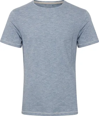 Produktbild von BLEND BHMuddy Herren T-Shirt aus Baumwolle Kurzarm Shirt meliert mit Rundhalsausschnitt
