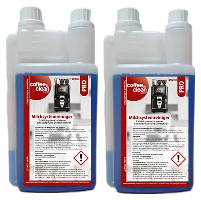 Produktbild von 2L Milchsystemreiniger Milchreiniger f. Kaffeevollautomaten Jura Melitta Siemens