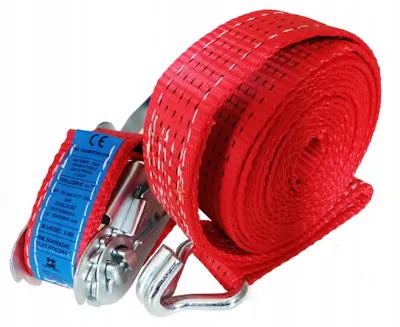 Produktbild von Fabryka Zawiesi Zurrgurt 50mm, 5T, 20m, Rot