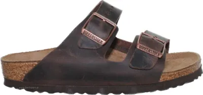 A single Birkenstock sandal is shown against a white background.