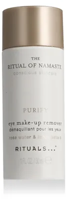 Produktbild von Rose Water & Lotus Petals Rituals Namaste Purify Eye Make-Up Remover