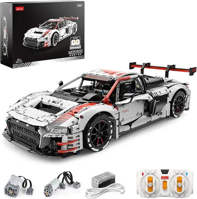 Produktbild von Rastar 99300 Fernsteuerung Audi R8 GT3 Klemmbausteine 3322 Teile