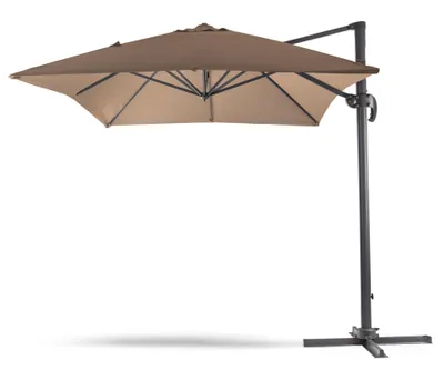 Zdjęcie produktu dla Parasol OGRODOWY TAPAS 296 x 296cm Atracyt/brąz