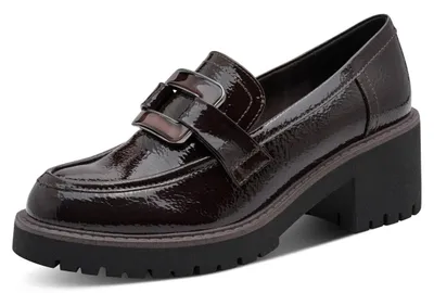 Immagine prodotto di MARCO TOZZI, pantofole da donna, comode, color marrone (moka, effetto lucido), taglia 39 EU