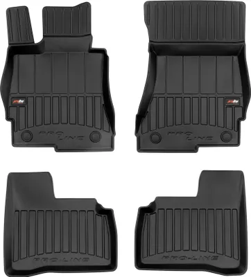 Image de OMAC Tapis de sol caoutchouc pour Mercedes Classe S Court 2005-2013 Noir Premium