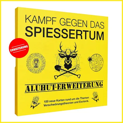 Produktbild von Kampf gegen das Spiessertum - Aluhut Erweiterung