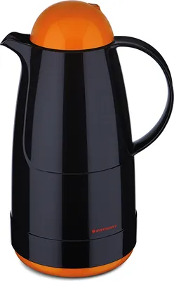 Produktbild von ROTPUNKT Isolierkanne 215 1,5 ltr. schwarz/electric clementine