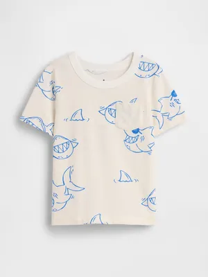 Produktbild von GAP Baby-T-Shirt mit Tasche – Mix & Match 2YRS