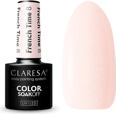 Produktbild von CLARESA Hybrid-Nagellack French Time 8 -5 g