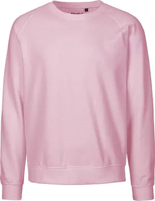 Produktbild von Neutral O63001 | Uni Sweatshirt / 100% Fairtrade-Baumwolle - Farbe: Light Pink - Größe: L