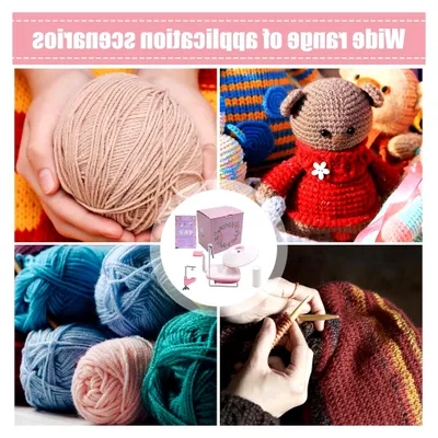Produktbild von Garnwickler – Garnkugelwickler für Stricken, Häkeln und Bastelprojekte