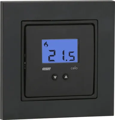 Produktbild von VEMER VE780301 CELO LCD Raumthermostat 230V Heizung Fußbodenheizung