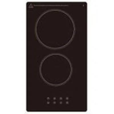 Produktbild von PKM EB-DCF-2 Elektro-Kochfeld, Glaskeramik, 26,8 cm Breite, 2 Kochstellen, Sensor-Bedienelemente