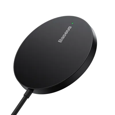Produktbild von Baseus CCJJ040001, Drinnen, USB, Kabelloses Aufladen, Schwarz