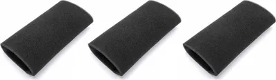 Produktbild von vhbw 3x Staubsaugerfilter kompatibel mit Bosch Athlet BCH6PETGB, BCH6PT18GB, BCH6petgb/01, BCH6lng25/02 Staubsauger - Schaumstofffilter Schwarz