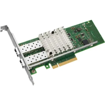 Produktbild von Intel X520-DA2, verkabelt, PCI-E, 10000 Mbit/Sek, 10 Gbit/Sek, Intel 82599, 145.5 mm