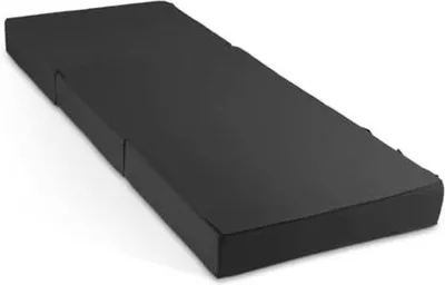Produktbild von Famanu Schaum-Matratze Campingmatratze - 3-teilig faltbar, extra dick (15 cm), waschbar, schwarz, 75 x 195 x 15 cm