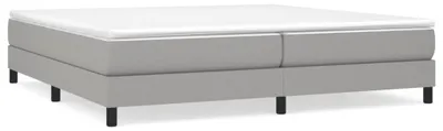 Immagine prodotto di vidaXL Struttura letto a molle insacchettate grigio chiaro 200x200 cm tessuto