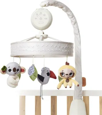 Obrázek produktu pro Tiny Love Boho Chic Luxe baby mobile, stylov mobil s uklidujcmi melodiemi, asovaem a LED svtlem na noc, vysoce kvalitn vintage vzhled, lze pouvat od narozen
