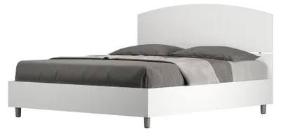 Immagine prodotto di Letto Matrimoniale 160x200 cm con Rete e Contenitore Dora Bianco Frassino
