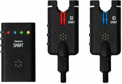 Obrázok produktu pre Delphin Smart 2+1 Červená-Modrá Signalizátor záberu