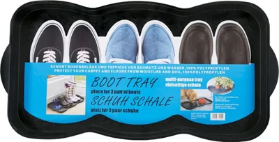 Produktbild von Schuhabtropfschale schwarz, 38 x 75,5 cm