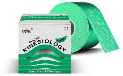Produktbild von NASARA Kinesiologie Tape (5cm x 5m) in Grün