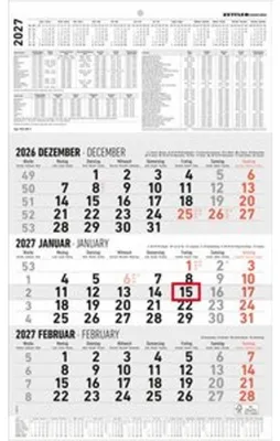 Produktbild von 3-Monatskalender groß 2027