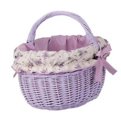 Immagine prodotto di Cestino in vimini / cesto regalo Lavanda
