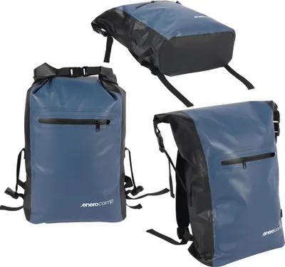 Produktbild von Rucksack wasserdichte Tasche 25 l navy blau enero camp