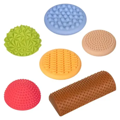 Produktbild von TULLO Fizjo Sinnespfad. Pastell. 6 Stück.