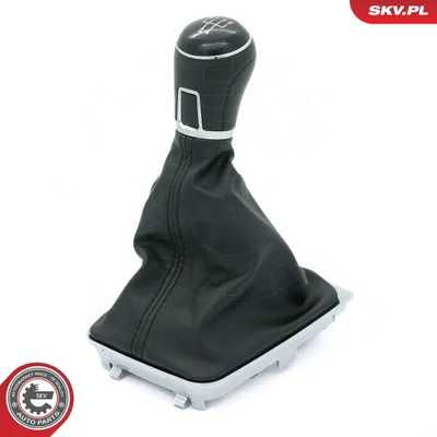 Image de Levier de vitesses avec manchon VW Golf VII, 5 vitesses, chromé