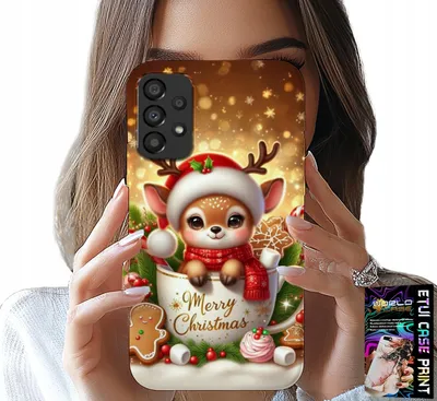 Produktbild von Hülle Für Samsung Galaxy A23 5G - Süsses Rentier-Weihnachtsmuster