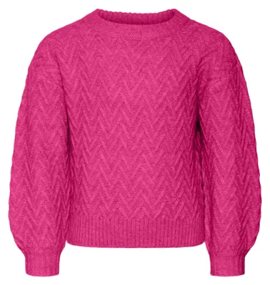 Image de Pull en maille Vero Moda VMELLA, pull, pour adultes, femmes, couleur violette, taille 158/164, matière : polyester