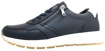 Image de Remonte : Chaussures de sport pour femmes, lacets bleus, style décontracté