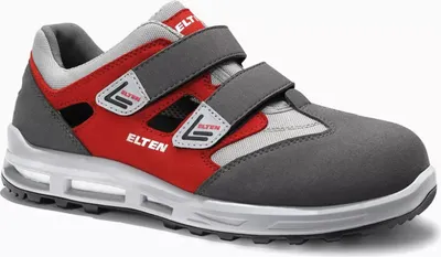 A single safety shoe is shown against a white background.