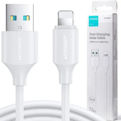 Image de Cable Do Usb-A / Lightning / 2.4A / 1M Joyroom S-Ul012A9 (Biały)