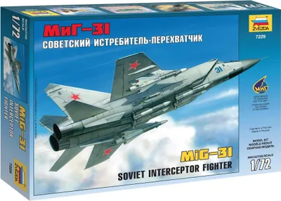 Image de Zvezda 1:72 MIG-31 Intercepteur soviétique