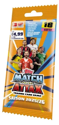 Produktbild von Topps Match Attax Bundesliga 2025/26 - 1 Power Pack