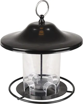 Produktbild von Flamingo Futtersilo Samen Wilmer Metall schwarz