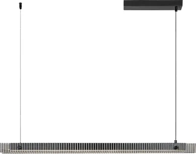 Zdjęcie produktu dla Lampa wisząca LED CITAL czarno-biała 36W Ciepła biel 1900lm szkło wym:130x100x7cm IP20 Rabalux