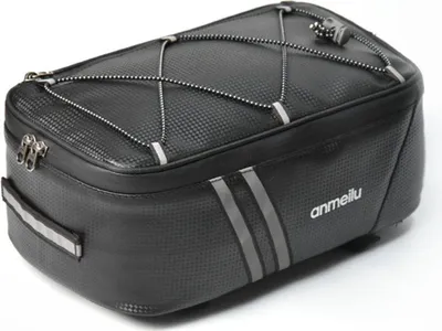 Produktbild von OKWISH Gepäckträgertasche wasserdicht mit Regenhülle wasserdicht für Fahrrad