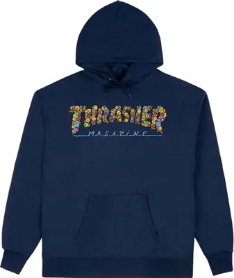 Produktbild von Thrasher Smile By Spanky Kapuzenpullover Blau M Herren Blau M