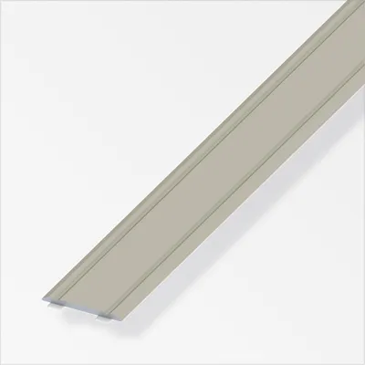 Produktbild von alfer Übergangsprofil 1 m, 30 x 2 mm Aluminium eloxiert titan