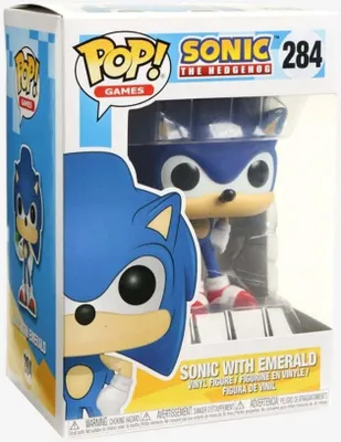 Obrázek produktu pro Funko 20147 POP! Vinyl: Hry: Sonic: Sonic se smaragdem