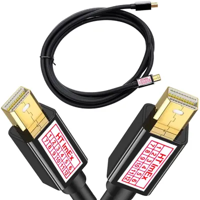 Produktbild von Mini-DP Displayport auf mini DP Adapter - 4K Ultra HD kompatibel mit Macbook